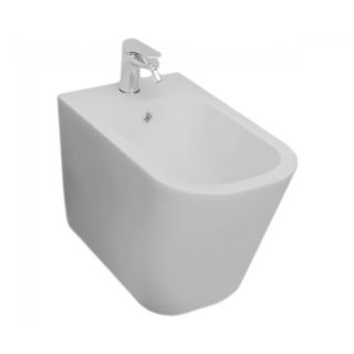 Биде напольное Kerasan Tribeca 512001 белое Биде напольное Kerasan Tribeca 512001 белое