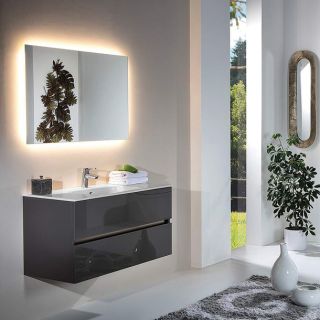 Тумба под раковину Armadi Art Vallessi 80см антрацит глянец 837-080-A glossy Тумба под раковину Armadi Art Vallessi 80см антрацит глянец 837-080-A glossy