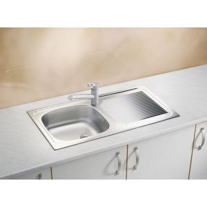 Кухонная мойка Alveus 1008843 Basic 60 Nat-60 86x43.5
