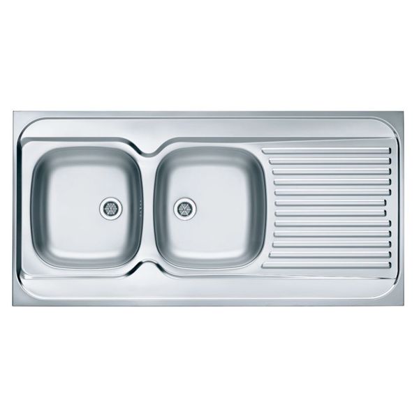 Кухонная мойка Alveus 1008990 Classic 100 Lei-60 120x60 левая