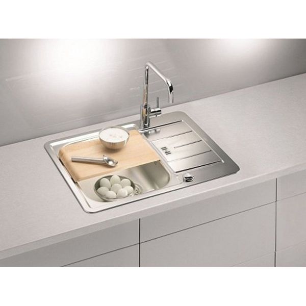 Кухонная мойка Alveus 1085959 Line Maxim 60 FS Sat-90 61.5x50.5 Lux