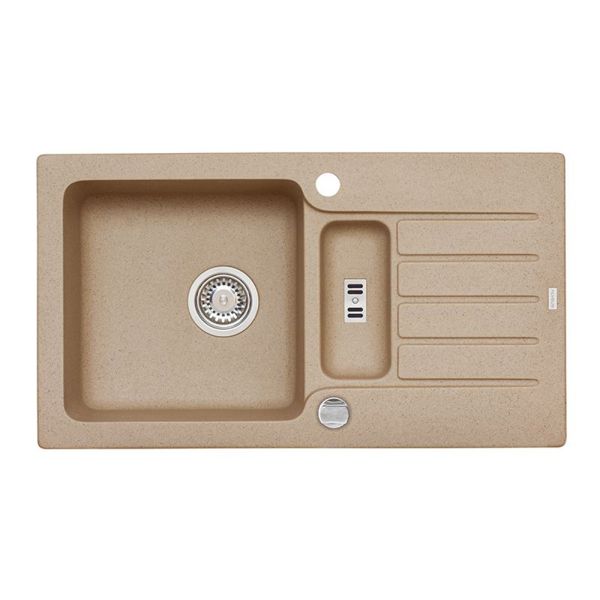 Кухонная мойка Alveus 1089486 Niagara 70 Granital Beige-G55 78x43.5 Кухонная мойка Alveus 1089486 Niagara 70 Granital Beige-G55 78x43.5