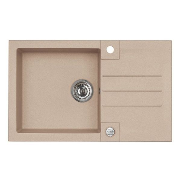 Кухонная мойка Alveus 1090946 Rock 130 Granital Beige-G55 78x48