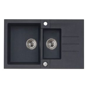 Кухонная мойка Alveus 1090955 Rock 70 Granital Carbon-G91 78x48