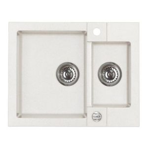 Кухонная мойка Alveus 1090956 Rock 80 Granital Arctic-G11 59.5x47.5