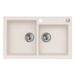 Кухонная мойка Alveus 1090963 Rock 90 Granital Arctic-G11 78x48