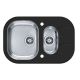 Кухонная мойка Alveus 1102730 Wave 30 черная 76x50