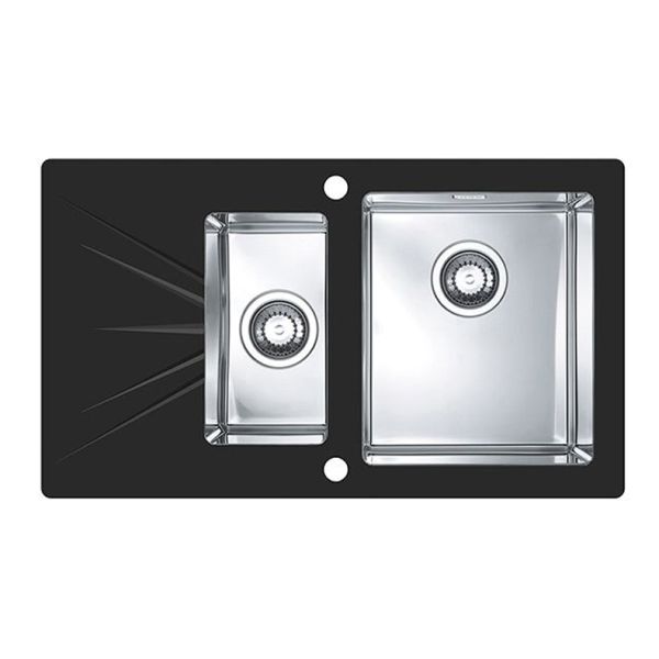Кухонная мойка Alveus 1103659 Karat 20 черная 86x50 правая Кухонная мойка Alveus 1103659 Karat 20 черная 86x50 правая