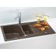 Кухонная мойка Alveus 1108024 Sensual 70 Granital+ Chocolate-G03M 98x52