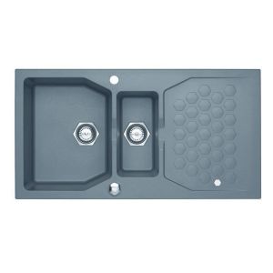 Кухонная мойка Alveus 1108025 Sensual 70 Granital+ Steel-G04M 98x52