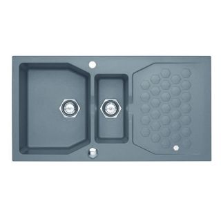 Кухонная мойка Alveus 1108025 Sensual 70 Granital+ Steel-G04M 98x52