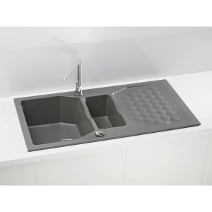 Кухонная мойка Alveus 1108025 Sensual 70 Granital+ Steel-G04M 98x52