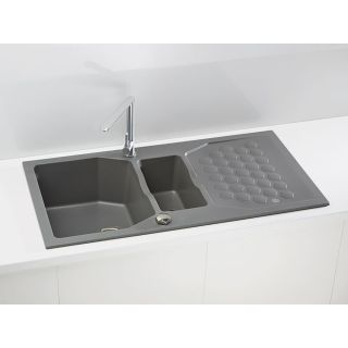 Кухонная мойка Alveus 1108025 Sensual 70 Granital+ Steel-G04M 98x52