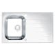 Кухонная мойка Alveus 1123819 Glassix Up 10 белая 86x50