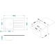 Кухонная мойка Alveus 1123819 Glassix Up 10 белая 86x50