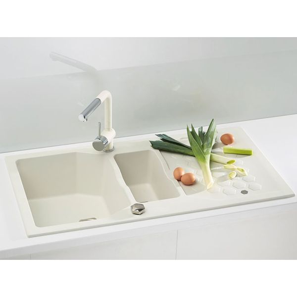 Кухонная мойка Alveus 1128393 Sensual 70 Granital+ Arctic-G11M 98x52