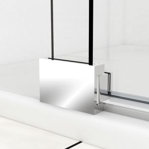 Душевая дверь Vincea Extra VDP-1E1011CLB 100/110 см