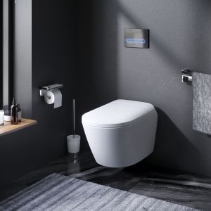 Подвесной унитаз Am.Pm Sensation CCC301700SC с интегрированным электронным биде TouchReel