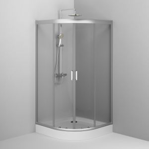 Душевой уголок Am.Pm Gem W90UG-401-100MT 100x100 см хром