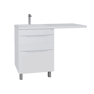 Раковина Grossman 1101003 120 см белый левая