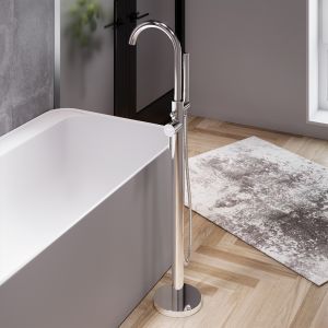 Смеситель для ванны и душа Damixa Scandinavian Pure 365000000 хром