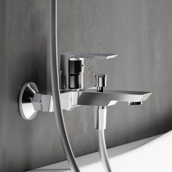 Смеситель для ванны и душа Damixa Apollo 471000001 хром Смеситель для ванны и душа Damixa Apollo 471000001 хром