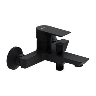 Смеситель для ванны и душа Damixa Apollo 471000300 черный Смеситель для ванны и душа Damixa Apollo 471000300 черный