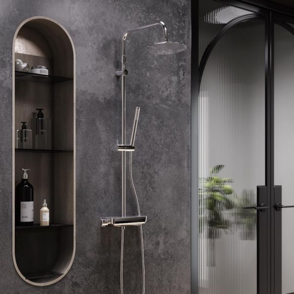 Душевая стойка Damixa Scandinavian Pure 936710300 хром