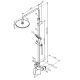 Душевая стойка Damixa Jupiter 977750000 черный