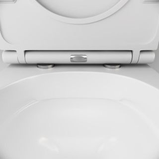 Унитаз подвесной  AM.PM Spirit V2.0 C701700MWSC FlashClean с сиденьем микролифт Унитаз подвесной  AM.PM Spirit V2.0 C701700MWSC FlashClean с сиденьем микролифт