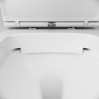 Унитаз подвесной  AM.PM Inspire V2.0 C50A1700MWSC FlashClean с сиденьем микролифт Унитаз подвесной  AM.PM Inspire V2.0 C50A1700MWSC FlashClean с сиденьем микролифт