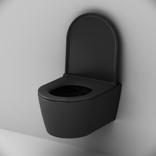 Унитаз подвесной  AM.PM Func C8F1700MBSC FlashClean с сиденьем микролифт Унитаз подвесной  AM.PM Func C8F1700MBSC FlashClean с сиденьем микролифт
