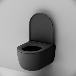 Унитаз подвесной  AM.PM Sirius DX86C1700MBSC FlashClean с сиденьем микролифт Унитаз подвесной  AM.PM Sirius DX86C1700MBSC FlashClean с сиденьем микролифт