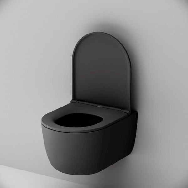 Унитаз подвесной  AM.PM Sirius DX86C1700MBSC FlashClean с сиденьем микролифт Унитаз подвесной  AM.PM Sirius DX86C1700MBSC FlashClean с сиденьем микролифт