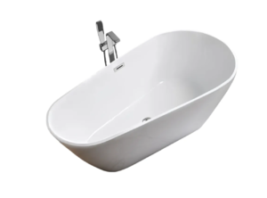 Акриловая ванна Cerutti SPA MIMI170II CT10503 отдельностоящая 170x80 см белый