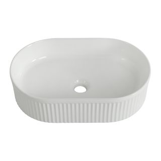 Раковина накладная BelBagno BB1497 49 см белая