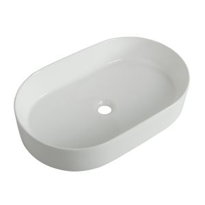 Раковина накладная BelBagno BB1483 50 см белая