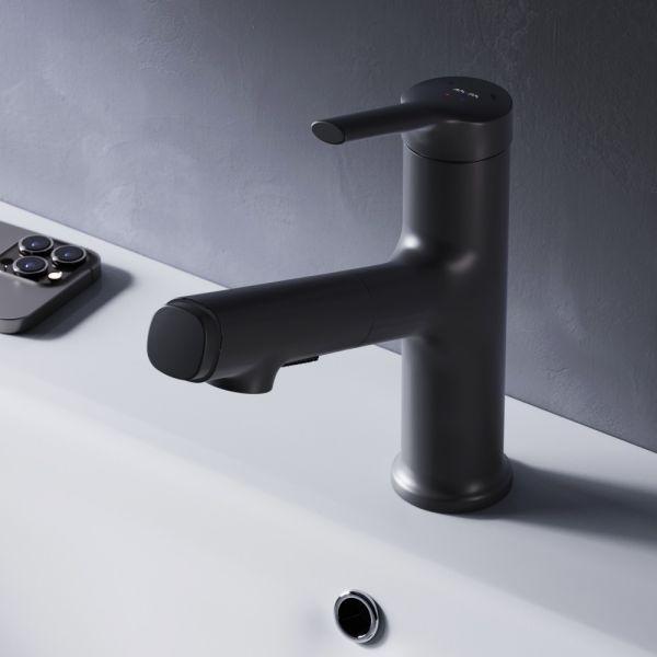 Смеситель для раковины AM.PM X-Joy S F85B02922 черный