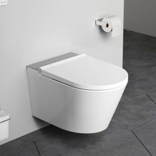 Унитаз подвесной AM.PM Inspire CCC501700SC безободковый с сиденьем микролифт Унитаз подвесной AM.PM Inspire CCC501700SC безободковый с сиденьем микролифт