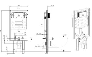 Бачок скрытого монтажа Allen Brau Pneumatic 9.11104.20