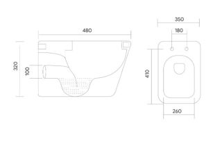 Унитаз Aquatek Дельта AQ1911-00 подвесной с сиденьем Микролифт Унитаз Aquatek Дельта AQ1911-00 подвесной с сиденьем Микролифт