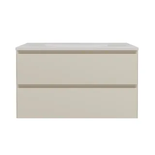 База под раковину Vincea Luka Soft-Touch VMC-2L800MBG подвесная бежевая 80 см
