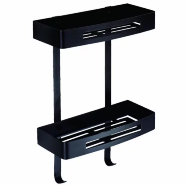 Полка прямоугольная AZARIO ALTRE AZ-170-2B двухэтажная Полка прямоугольная AZARIO ALTRE AZ-170-2B двухэтажная