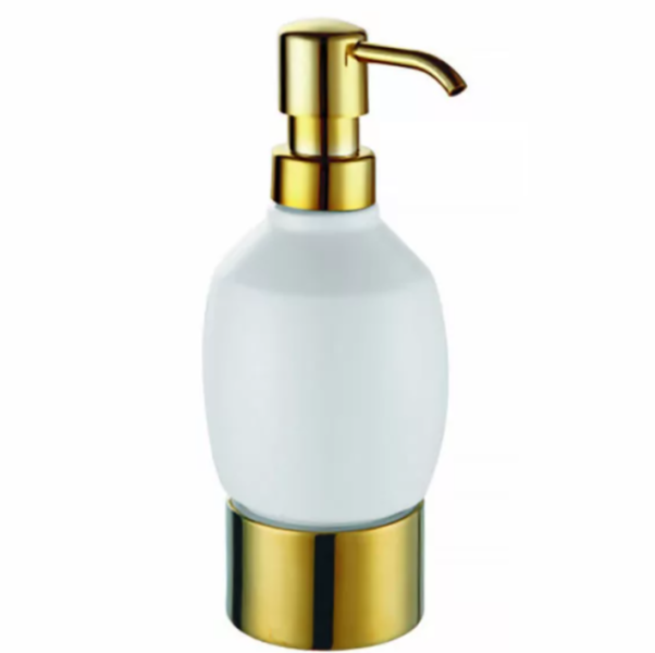 Дозатор жидкого Azario ELVIA AZ-128AG мыла керамический настольный Дозатор жидкого Azario ELVIA AZ-128AG мыла керамический настольный