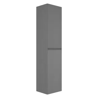 Шкаф-пенал Vincea Welle  VSC-2WL150MG 35 см подвесной серый матовый