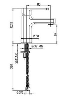 Смеситель для раковины Paini Ovo 86CR205 хром Смеситель для раковины Paini Ovo 86CR205 хром
