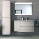 Шкафчик под раковину, левосторонний Cezares 34x55 Rovere sbiancato Vague 54849