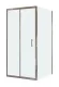 Душевой уголок BelBagno Uno UNO-195-A-1-100-C-Cr 100x100 см профиль хром стекло прозрачное