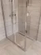 Душевой уголок BelBagno Uno UNO-195-AH-1-140/80-C-Cr 140x80 см профиль хром стекло прозрачное