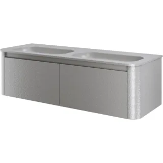 Тумба под раковину Armadi Art Voi 782-140-SF-L 140 см серый